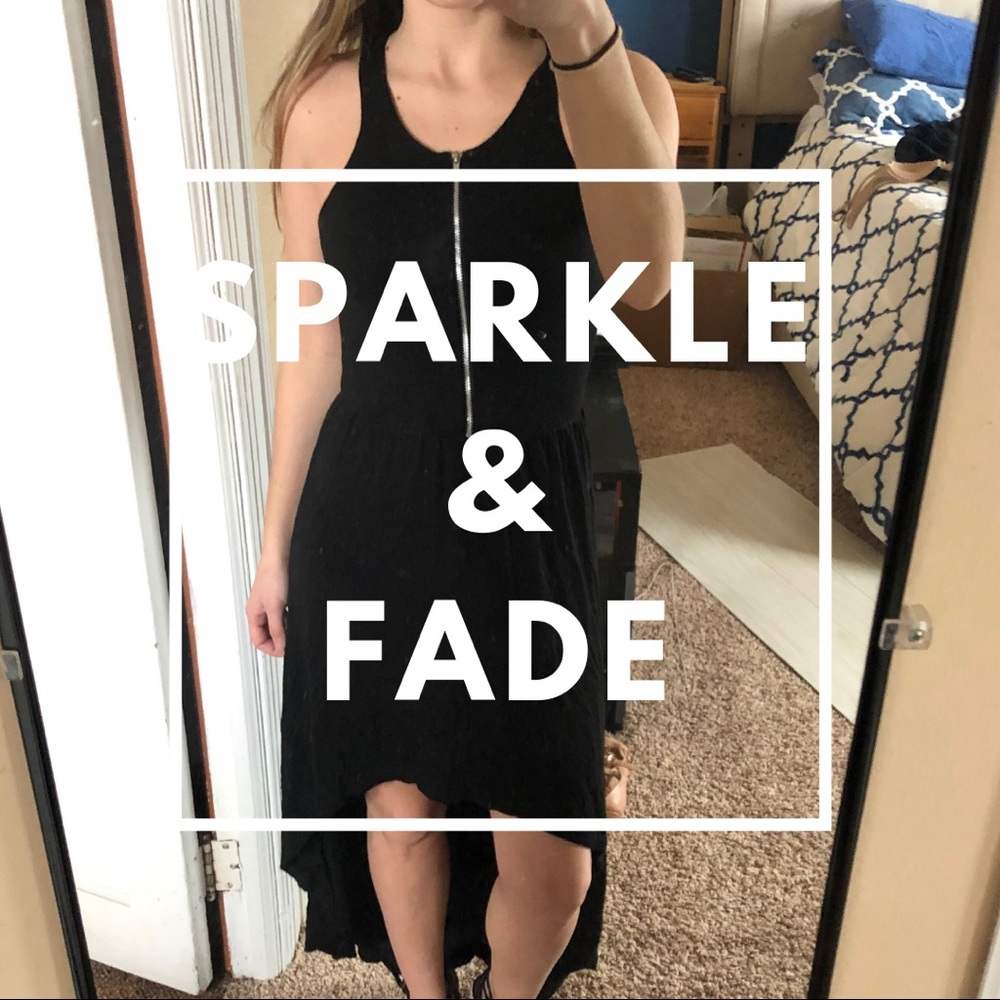 Racer back High-Low Dress